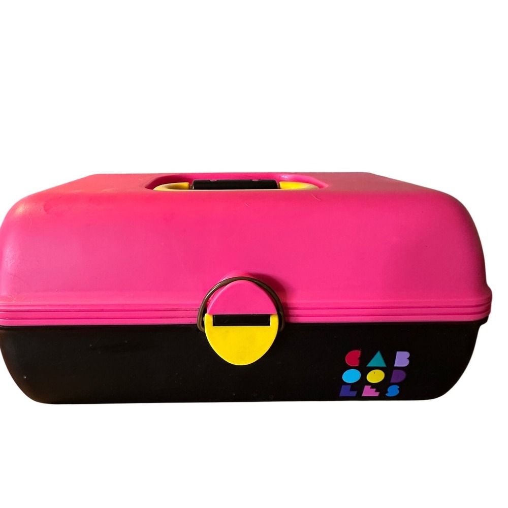 Vintage Caboodle Pink/Black
